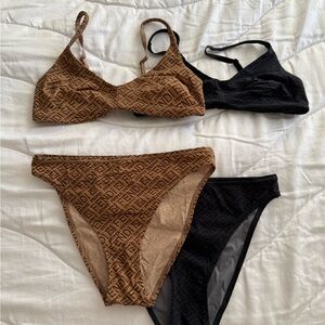 Skims x fendi bikini sets